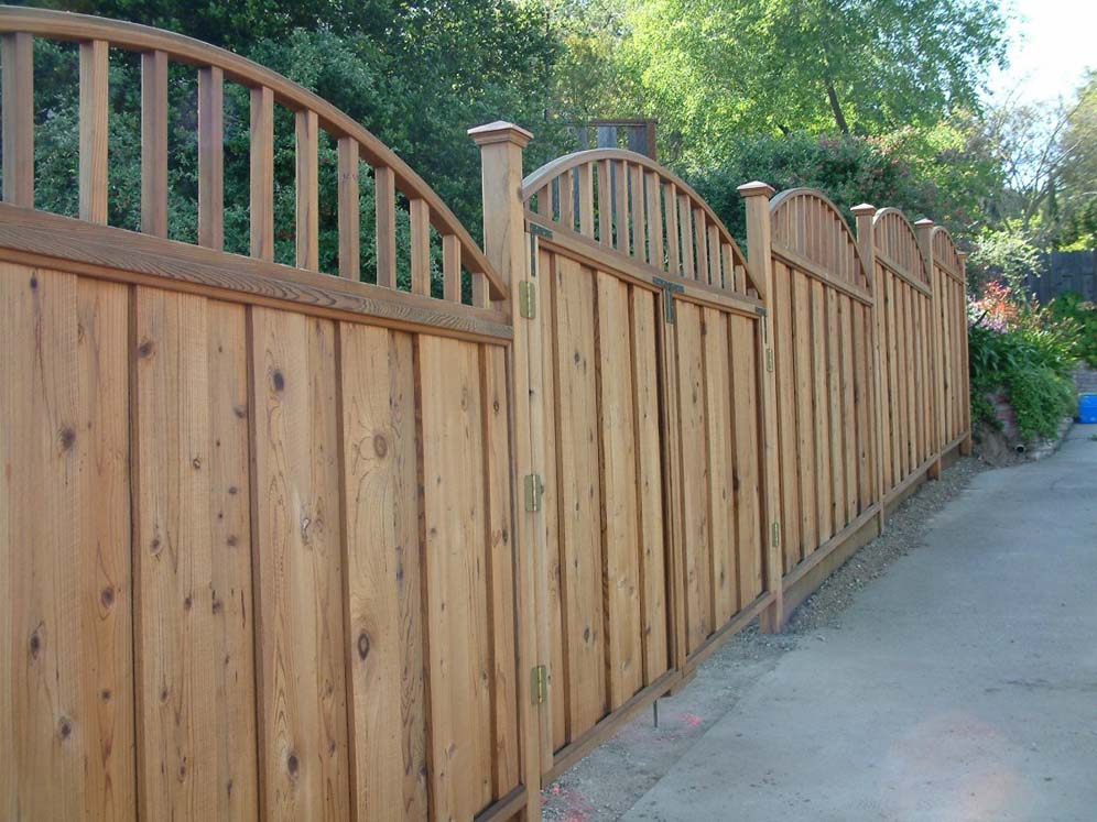 Arches on Top of Fencing