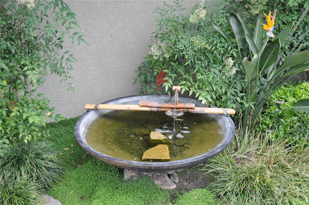 Bamboo Water Feature