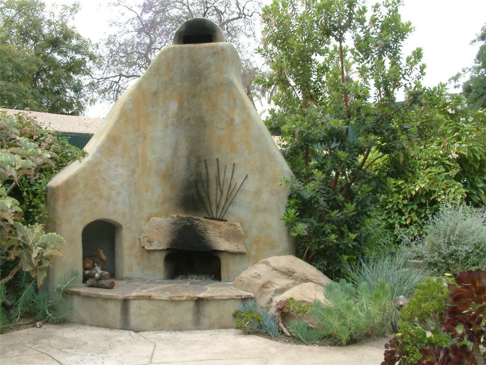 Outdoor Fireplace