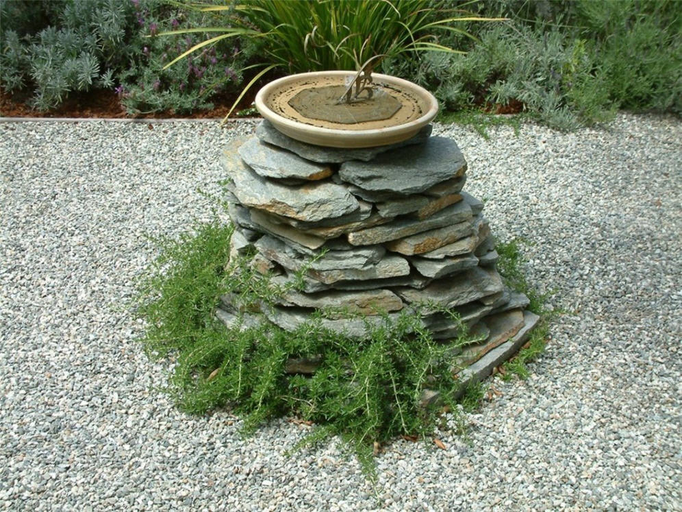 Stacked Slab Water Feature