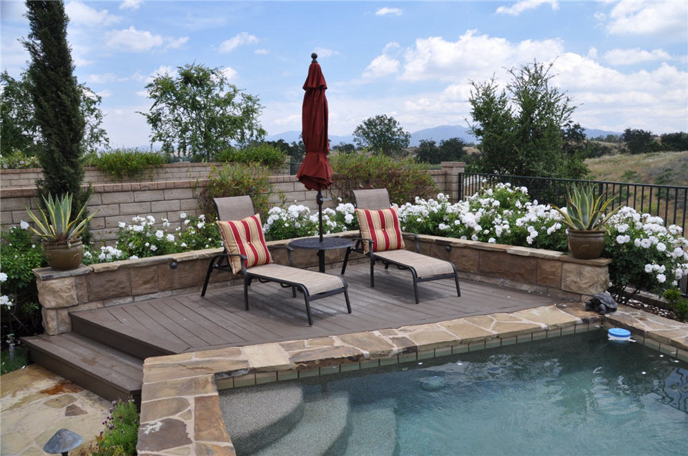 Deck and Lounging Area