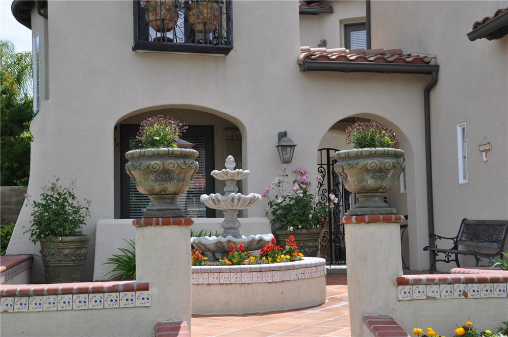 Urns On Pillars